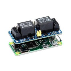 Zero Relay: 2-Channel 5V Relay Board for Pi Zero [Discontinued]