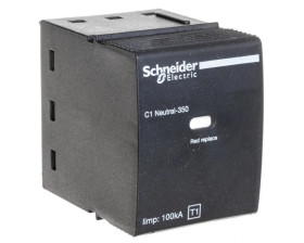 Wkład ogranicznika przepięć Typ T1+T2 N-PE 100kA 1,5kV 350V 16317