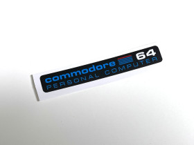 SX style C64C badge