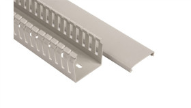 Korytko Grzebieniowe 40X40x2000mm Jasnoszare E84