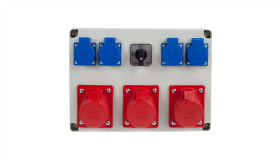 Zestaw Gniazd 3X16a 5P + 4X16a 230V + 01 9080556W