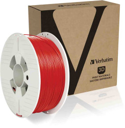 Filament do drukarki 3D PET-G Ø 1.75mm 1kg Czerwony Verbatim