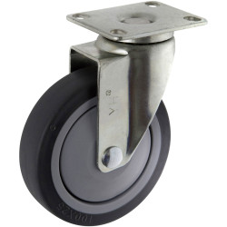 Toolcraft TO-5137917 Swivel Castor TPR 100 mm 65 kg Load Capacity