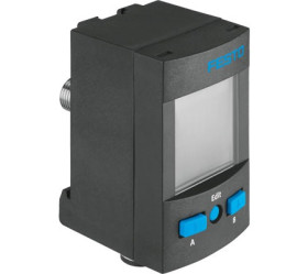 Czujnik ciśnienia Festo Powietrze, gaz obojętny 20 - 30V dc M12