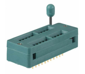 PODSTAWKA TESTOWA ZIF28PIN WĄSKA