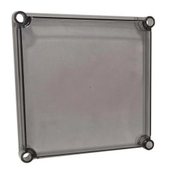 Pokrywa czołowa P- 2 przezroczysta z uszczelką 280x280mm