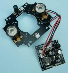 MODUŁ OŚW.IR 2-DIODY 12V 75x66mm 20mb