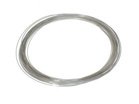 Srebrzanka drut miedziany srebrzony 0,5mm 10m