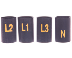 Izolacja termokurczliwa do końcówek kablowych TIK 18/40 /L1,L2,L3,N/ E05ME-01110001200 /4szt./