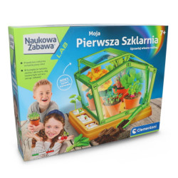 Naukowa zabawa - Moja Pierwsza Szklarnia - Clementoni 50861