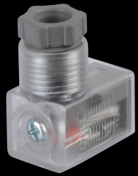 Accessories for outlet, DIN plug, with display