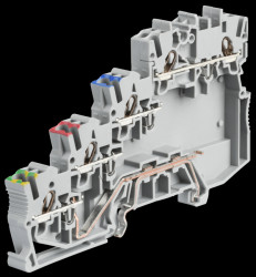 2000-5417 4-conductor initiator terminal, with PE connection