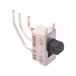 GH36WW10001 Right Angle Vertical On-On Slide Switch SPDT 3A 30VDC