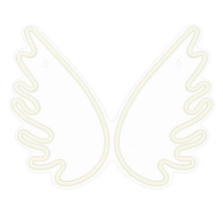 Neon PLEXI LED SKRZYDŁA białe FPNE09X Forever Light