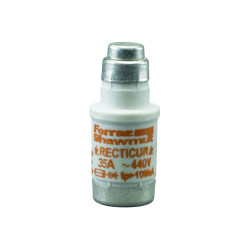 Bezpiecznik butelkowy neozed 35A gwint E18 gR Mersen 440V ac