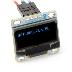 Wyświetlacz OLED Velleman VMA438 niebieski graficzny 0,96'' 128x64px I2C