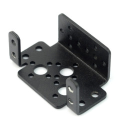 Aluminiowy uchwyt do serwa Feetech FK-MB-001 - czarny