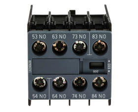 Styk pomocniczy Siemens 4 4NO 3RH2 Śruba Zatrzask