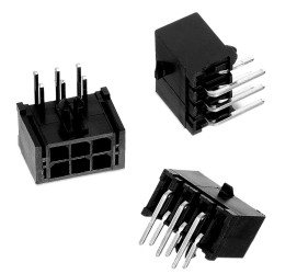 Wtyk PCB 6-pinowe raster: 3.0mm 2-rzędowe Wurth Elektronik Przewlekany 5.0A 250.0 V.