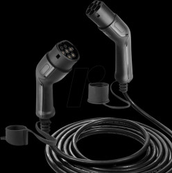 EMCC3P32A8MT2 Type 2 cable, for electric vehicles, 32 A, three-phase, 8 m