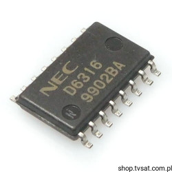 UPD6316G ADDB Controller Driver 12MHz SMD-SO16M NEC