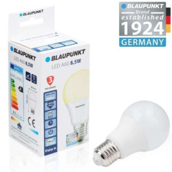 Blaupunkt Żarówka LED E27 8,5W barwa ciepła, BLAUPUNKT-E27-9W-WW