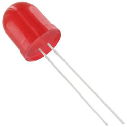 TRU COMPONENTS 1577510 LED Wired Red Circular 10 mm 325 mcd 50&#xB0; 20 mA