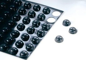 3M Bumpon SJ-5003 Nakładka ochronna, nóżka 11,2 mm x 5,1 mm szary klej kauczukowy