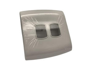 kolor Biały, 2-krotna, Poliwęglan, Contactum