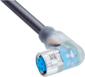 Przewód czujnik-siłownik Złącze A M8 liczba rdzeni 4 długość 5m Rodzaj A Żeńskie