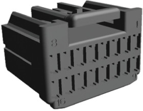 Złącze samochodowe 16-pinowe TE Connectivity Męski Multilock .040 .070 Hybrid