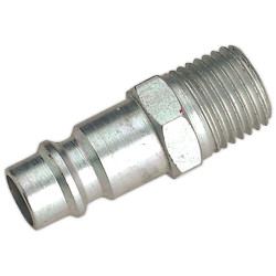 Sealey AC34 Screwed Adaptor Male 1/4&quot;bspt Pack of 2