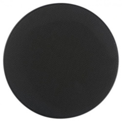 Głośnik sufitowy FAMA 8 z czarną, okrągłą maskownicą