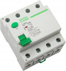 Wyłącznik różnicowoprądowy 4P 40A 10kA 300mA TYP A GACIA PR8HM