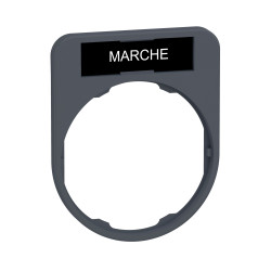 legend holder with marche marking for
