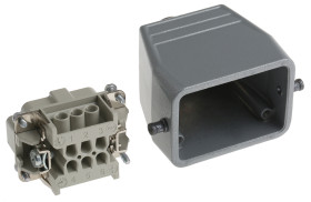 Wzmocnione złącze zasilania 6-pinowe EPIC 16A 440 V Męski PG13.5