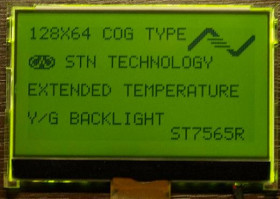 LCD-AG-C128064A-YHY Y/G-E6
