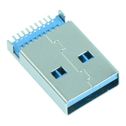 USB 3.0 Type A Plug SMT