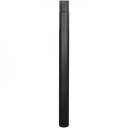 Przedłużka do słupa oświetleniowego maszt fi: 60mm 1m czarny BEMKO