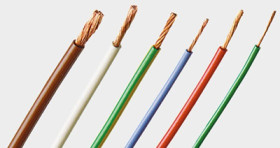 PVC-switching strand, highly flexible, Cableline, 2.5 mm², 651 x 0.07 mm, yellow, outer Ø 3.9 mm, 60.7033-10024