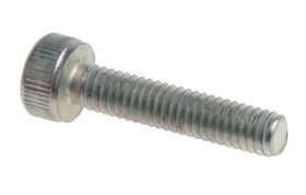 Śruba imbusowa M2.5 długość 12mm Nakrętka, gniazdo sześciokątne Stalowe RS PRO