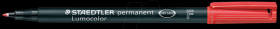 318-2 Permanent universal pen F / 0.6 mm / red
