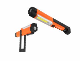 Latarka COB 2W - pomarańczowa