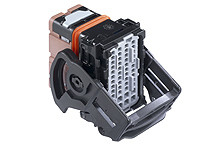 Złącze samochodowe 48-pinowe Molex 4-rzędowe Gniazdo 12A 64320 Montaż na kablu Połączenie zagniatane Obudowa gniazda