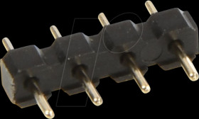 952-08-004-1-00 Pin header RM 2.54mm, straight, 1-row, 4-pin