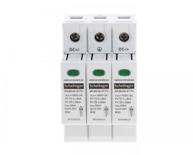 Ogranicznik przepięć 3P 8kA DC 1000V Typ T1+T2 SCHELINGER A53-SPD-MOV-DC-3P