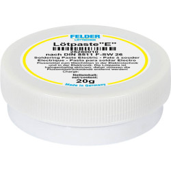 Felder 25280010 ISO-Flux E Solder Paste 20g Halogen-Containing Flux
