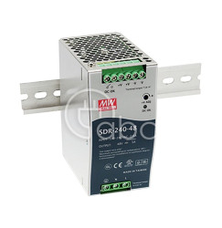 Zasilacz impulsowy 230 V AC/24 V DC, 10 A, 240 W, SDR-240-24
