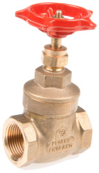 Zawór zasuwowy 3/4cal BSPT żeńskie RS PRO