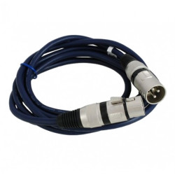 VITALCO MK06 Kabel mikrofonowy przedłużacz XLR (wtyk / gniazdo) 2m